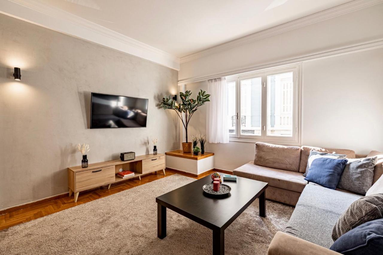 Cozy Apartment In Kolonaki Athens - Sleeps 5 מראה חיצוני תמונה
